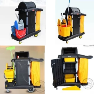 Xe Đẩy Dọn Phòng Nhà Hàng Khách Sạn Hãng Chaobao Mã SP D-011-2; D-011-2B; D-011-2C