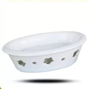 Đĩa Cồn Hâm Giữ Nóng Đồ Ăn/Bếp Đĩa Hình Bầu Dục Size 16 Dài 40cm