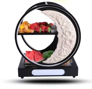 Khay đựng trái cây ,bánh kẹo có đèn LED hại tầng trang trí quán Karaoke hộp đêm KTV.