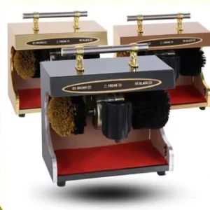 Máy đánh giày mini tự động G4 chất liệu thép không gỉ kích thước 36*21*38cm