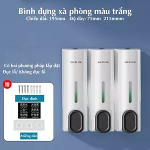 Bình Đựng Dầu Gội Sữa Tắm Xà Phòng Tiện Lợi Đa Dạng