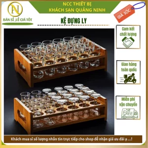 Kệ đựng ly, cốc, phục vụ BAR, KTV, KARAOKE thủ công nhiều kích thước khác nhau.