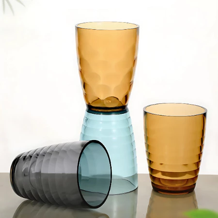 Cốc nhựa PC 270ml chống vỡ, màu sắc đa dạng, sang trọng - Ảnh 3