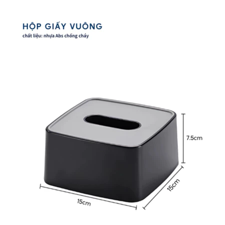 Bộ Amenities Khách Sạn Cao Cấp Màu Xám Đen Nhựa Abs Chống Cháy - Ảnh 4