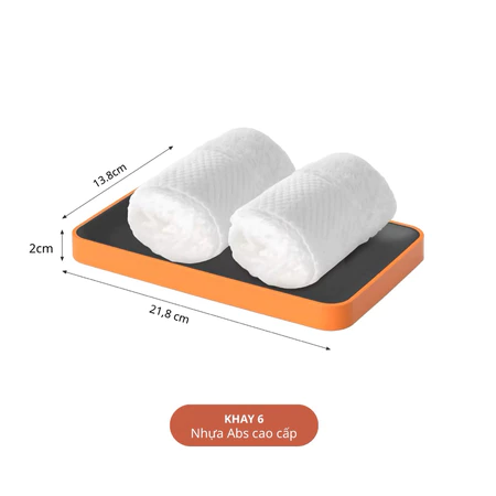 Bộ Amenities Đa Năng Bằng Nhựa ABS Cao Cấp - Giải Pháp Lưu Trữ Thông Minh Cho Mọi Không Gian - Ảnh 5