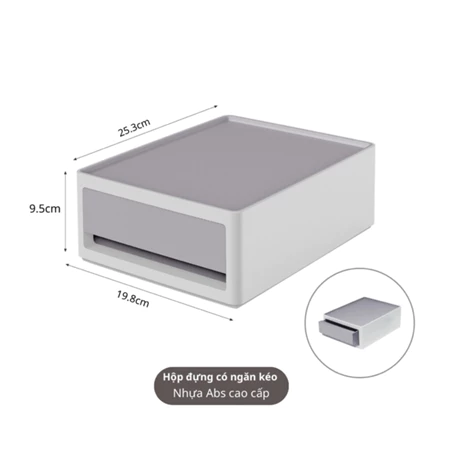 Bộ Amenities Khách Sạn Sang Trong Màu Ghi Trắng, Chất Liệu Abs Cao Cấp - Ảnh 12