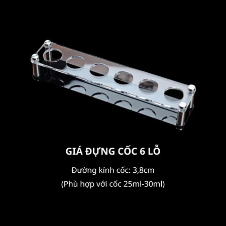 Khay Đựng Ly Acrylic Cao Cấp - Khay Bar KTV Chất Lượng, Sang Trọng, Sức Chứa Lớn - Ảnh 5