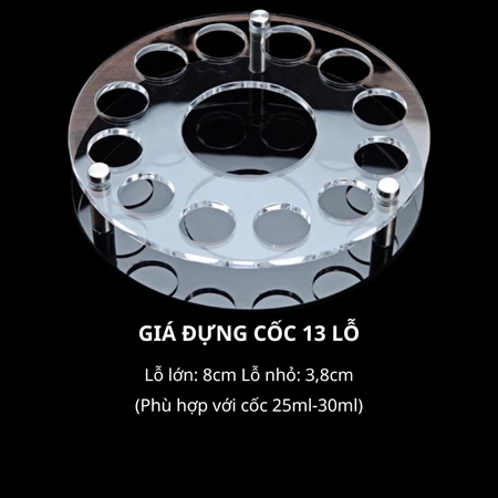 Khay Đựng Ly Acrylic Cao Cấp - Khay Bar KTV Chất Lượng, Sang Trọng, Sức Chứa Lớn - Ảnh 11